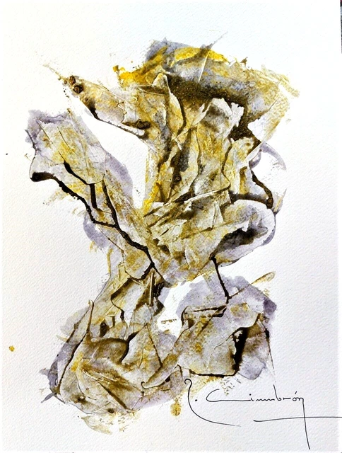 Abstracto de Robledo Cimbrón Titulo:" Relax Composition 030 "