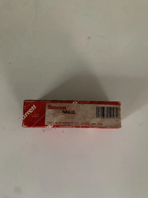 STARRETT  #154-D  (1) Adjustable Parallel   slightly used-new