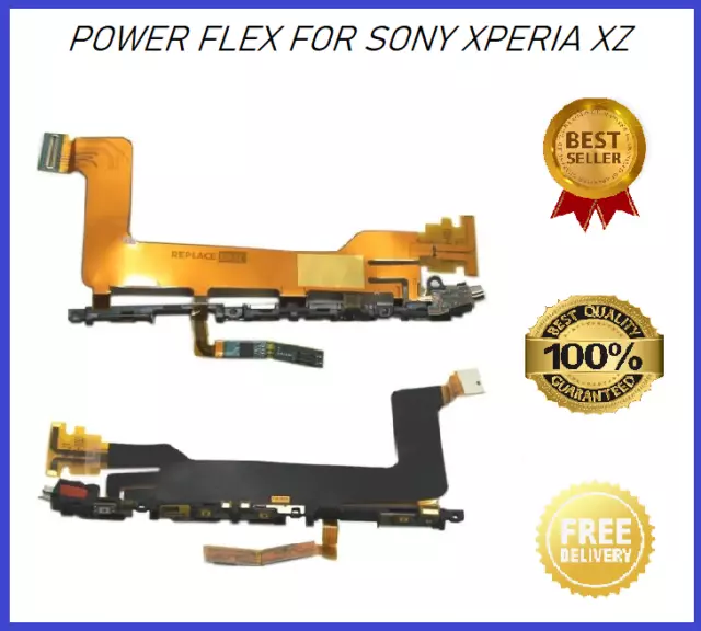 For Sony Xperia XZ Power Flex Cable Volume Flex Side Cable Vibrator Motor