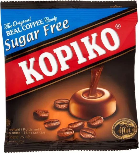 Kopiko Sugar Free Coffee Candy 75 Gram-Au