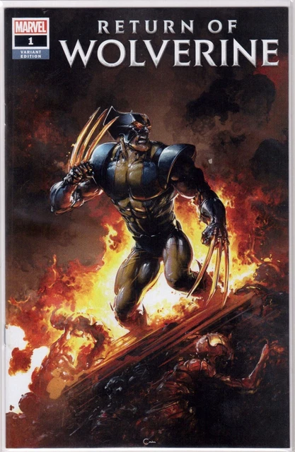 RETURN OF WOLVERINE #1 Clayton Crain Exclusive Limited VARIANT Unread NM+ /3000