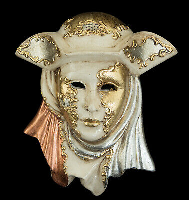 Mask Ceramic from Venice - Casanova - Decoration Wall Scarecrow Model 838 XX3