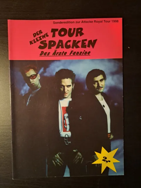 Die Ärzte-Fanzine - Der Spacken - Der Kleine Tour-Spacken Sonderedition 1998 RAR