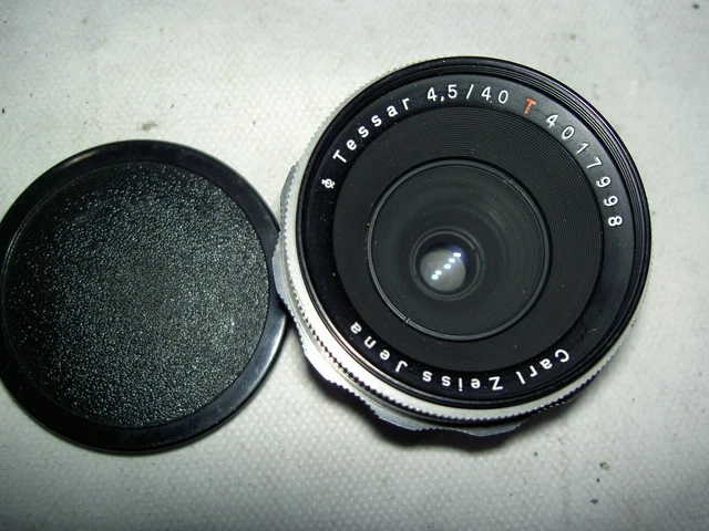 Carl Zeiss Jena Objektiv Tessar 4,5/40