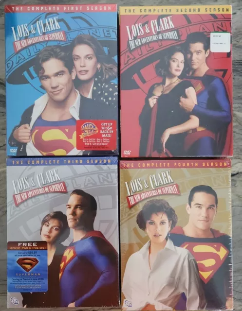 Lois & Clark - The New Adventures of Superman - Complete Series Season 1-4 DVD