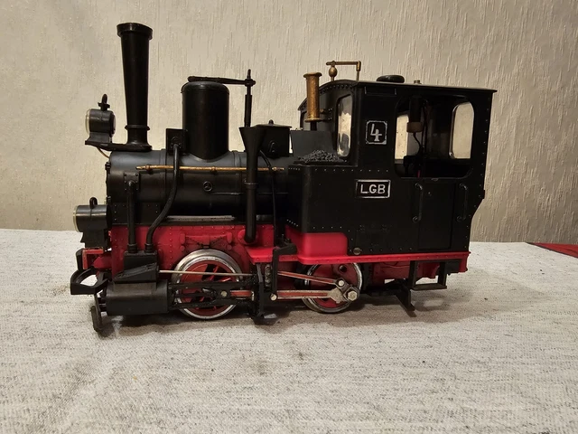 LGB Lokführer Figur Für Dampflok - Detailgetreue Modellbahn Figur Spur G