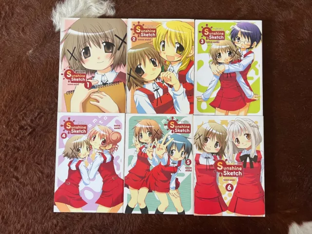 Sunshine Sketch Volumes 1-6 English Yen Press Manga by Ume Aoki