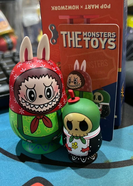 POP MART X LABUBU The Monsters Toys Russian Dolls Mini Figure Designer ...