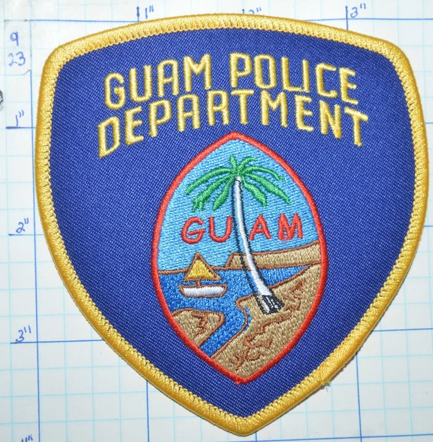 Guam Police Dept U.s. Island Territory Pacific Ocean Patch