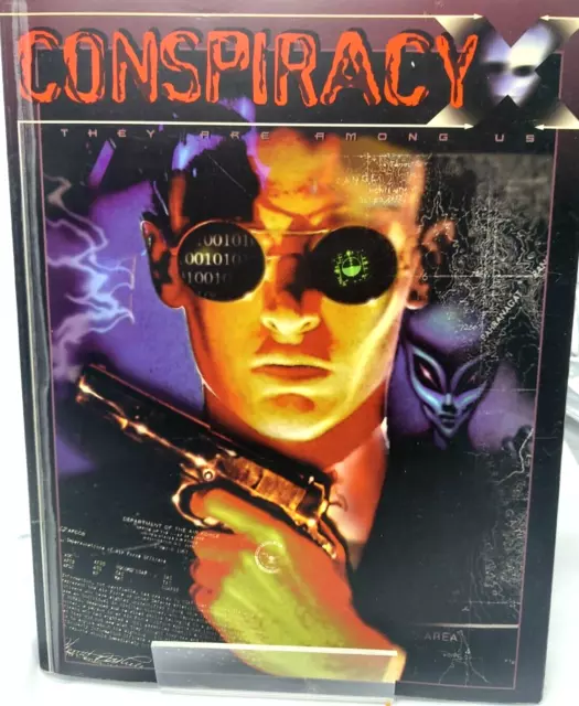 1996 Conspiracy They Are Among Us by NME RPG Book Role Playing Game