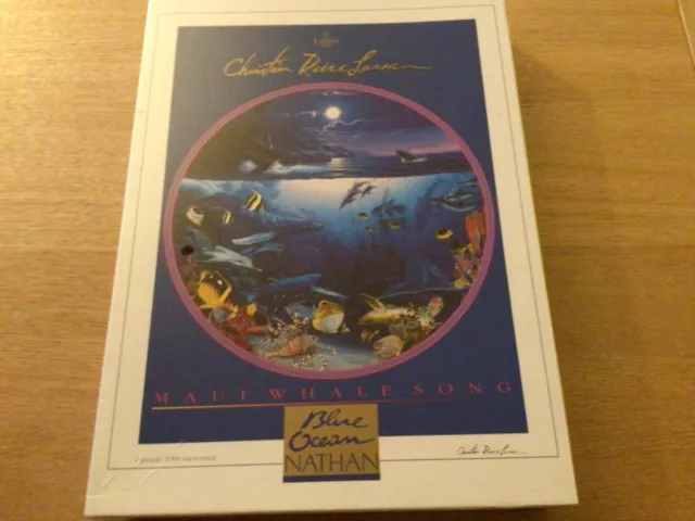 Puzzle Nathan 1000 Pièces Neuf Sous Blister- Blue Océan