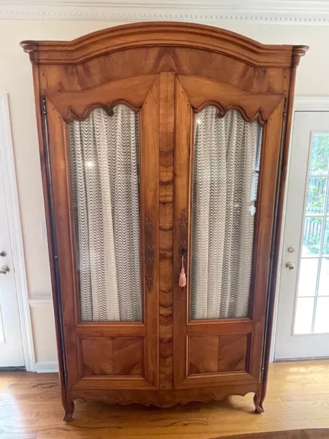 18th Century French Louis XV Cherry Armoire