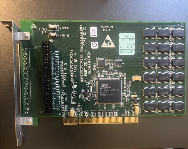 National Instruments PCI-DIO48H 193751B-01, 193749B-01L