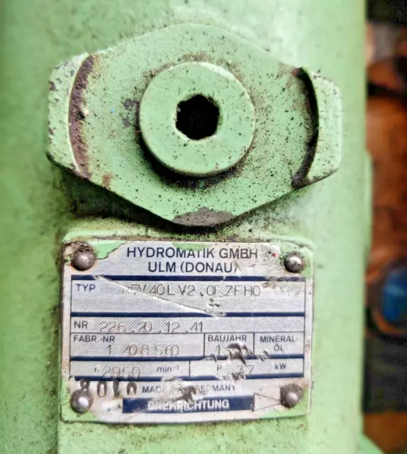 Hydromatik A7V40LV20R7FH0 Hydraulic pump