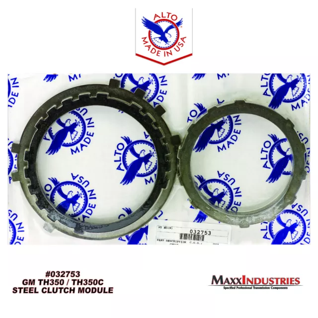 TH350 Turbo 350 Steel Module Rebuild Kit Clutch Plates Set Alto 032753