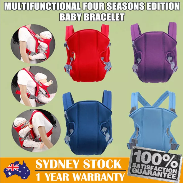 Ergonomic Adjustable Baby Carrier Sling Infant Breathable Wrap Newborn Backpack