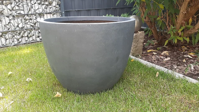 XXL Pflanztopf 64 cm Durchmesser mit Untersetzer