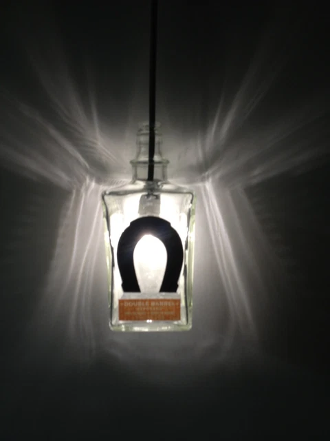 Hanging Bottle LED Lights for Above Bar, Kitchen, etc(Hardwired or Plug-n-Play)