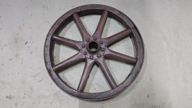 Toy Wagon (Wheelbarrow) Wheel Wood Spokes 9 3/4” Carriage  Rustic