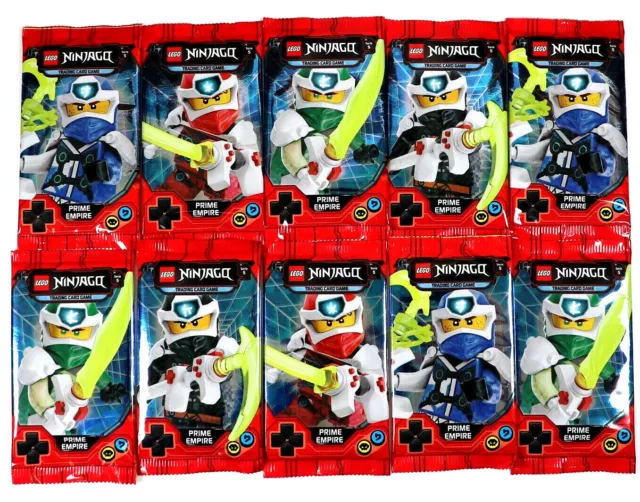 Blue Ocean Lego® Ninjago Serie 5 / Sammelkarten Trading Cards 10 Pack=50 Karten