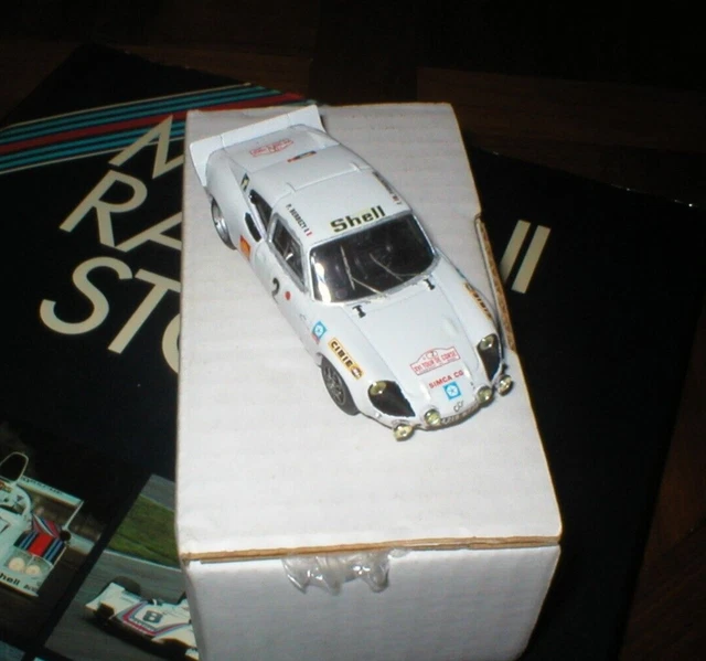 Simca 1100 s rallye monte carlo 1972 rallye 1/43 altaya - Collection