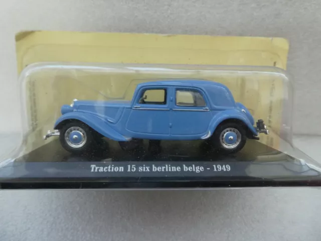 Uh Pour Presse Citroen Traction 15 Six Berline Belge 1949 Neuf + Blister Serti