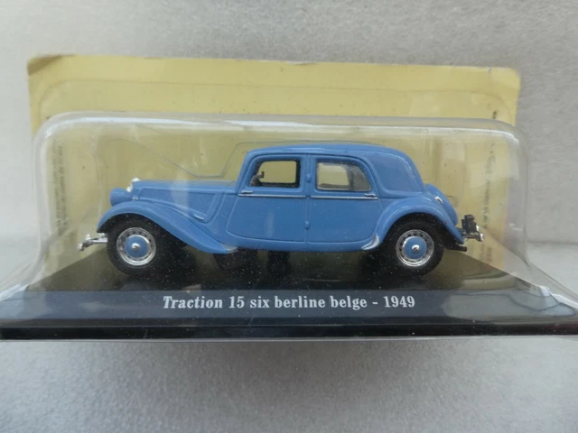 Uh Pour Presse Citroen Traction 15 Six Berline Belge 1949 Neuf + Blister Serti