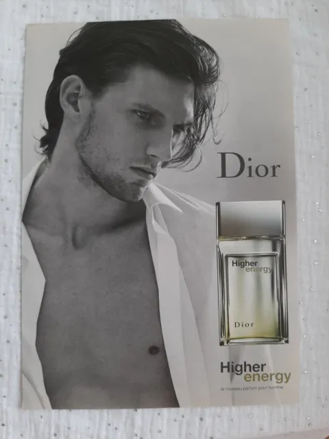 Perfume Paper Advertising. 2003 Ad C. Dior Higher Energy Perfume