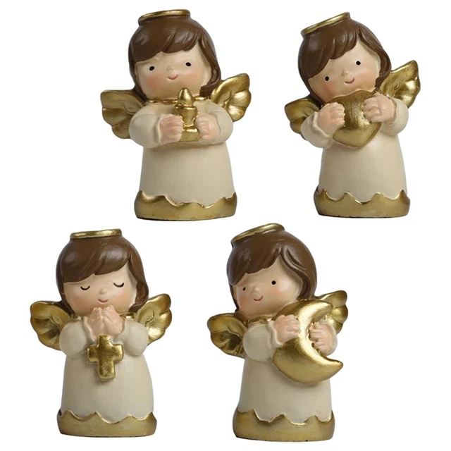 4 Pcs Chérubins Figurine Artisanat Moderne pour Décorations De Mariage De