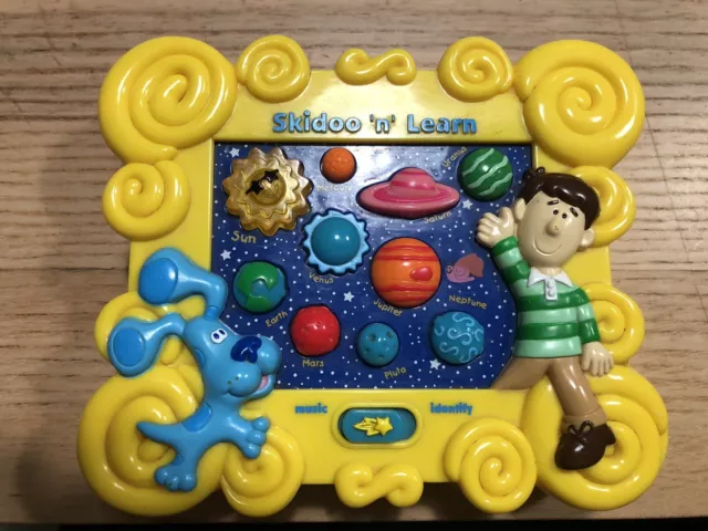 Blue’s Clues Solar System Skidoo n Learn  2000 Steve Burns Signature WORKS!!!!!!