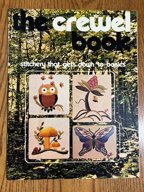 1971 The Crewel Book Bordado The Royal Craft Library 7117
