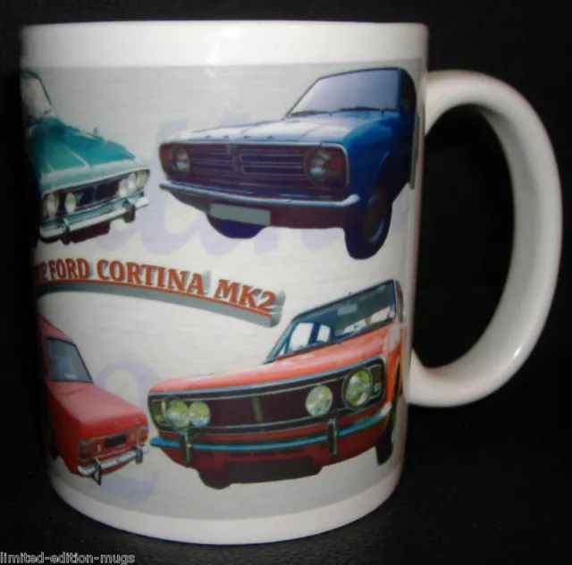 Ford Cortina Mk2 Mk Ii Classic Collectors Car Mug Great