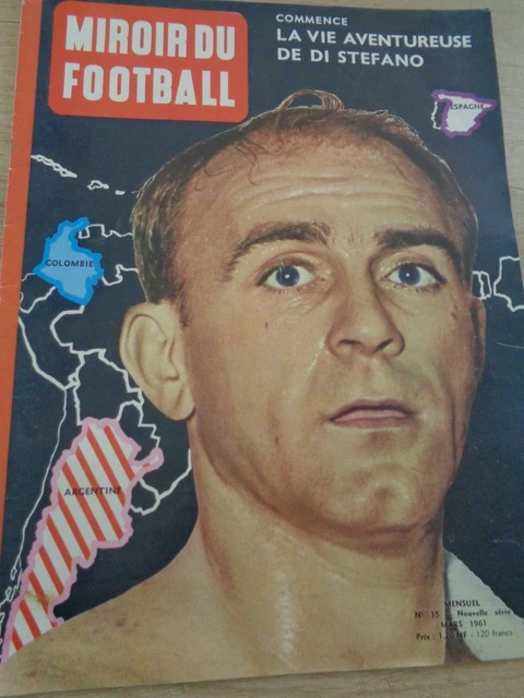 MIROIR FOOTBALL n° 2 ETOILES DU FOOTBALL MONDIAL 1958/59 KOPA