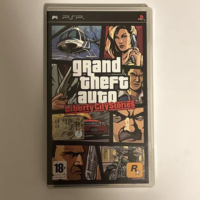 Grand Theft Auto: Liberty City Stories (Sony PSP, 2005) BOX, Manual, Poster  ONLY! – GeekGearStore