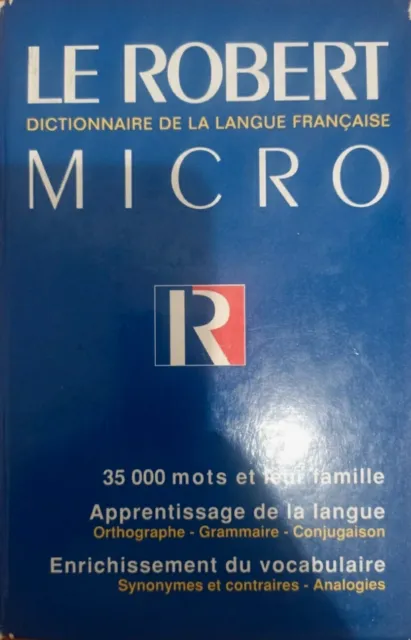 Dizionario monolingua francese Robert micro in 10098 Rivoli für € 10,00 zum  Verkauf