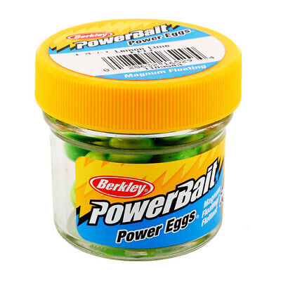 Berkley Berkley Powerbait Potenza Uova Galleggiante Magnum Esche Morbide Alba .148ml Jar 
