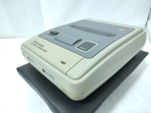 NINTENDO SNES Super Famicom Console Only Tested  Working Good Faded