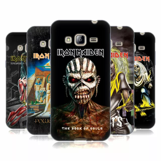 Custodia Cellulare Ufficiale Iron Maiden Gel Morbido Per Cellulari Samsung 3