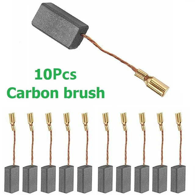 Migliora le prestazioni degli utensili con 10 pz spazzole in carbonio per smerigliatrice angolare Bosch