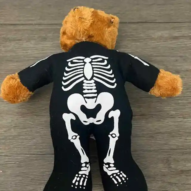 Halloween Teddy Bear in Skeleton Costume Plush