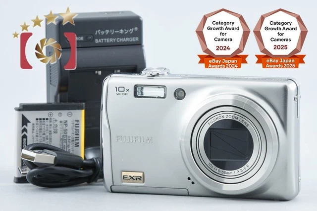 FUJIFILM FINEPIX F70EXR Silver Compact Digital Camera 10MP 10x