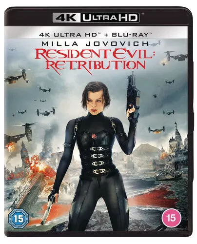 Resident Evil: Retribution Blu-ray (2021) Milla Jovovich, Anderson (DIR) cert
