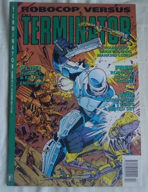 Robocop vs Terminator Nummer Ausgabe 15. Oktober 1992 Dark Horse Comics Comicbuch