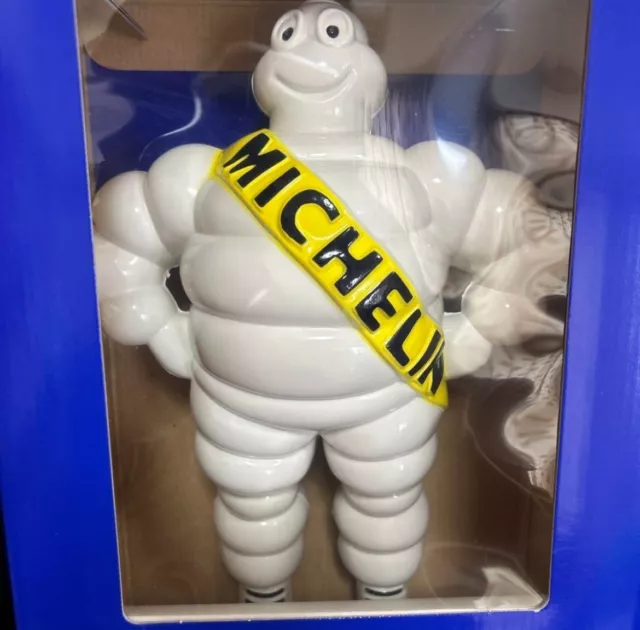 Michelin Man Bibendum Collection PVC Figure Figurine BIB with Box Unsed