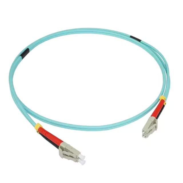 LWL Patchkabel LC LC Duplex Jumper OM3 Faser multimode Glasfaserkabel 0,5m - 30m