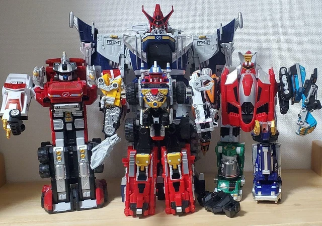 POWER RANGERS OPERATION Overdrive Boukenger DX Megazord Lot de 4 EUR ...