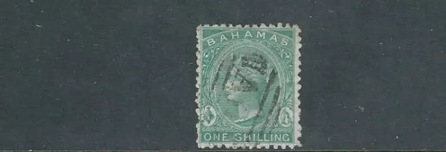 Bahamas 1863-65 Qv Portrait (Scott 15 Wmk Cwn / Cc Perf 12.5) F/VF Used Selten