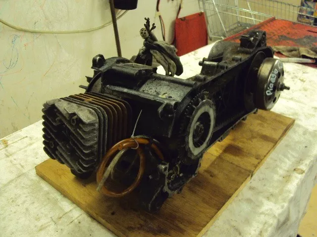 Piaggio C211M 2 Stroke 50 Scooter Engine Motor Good Compression 2