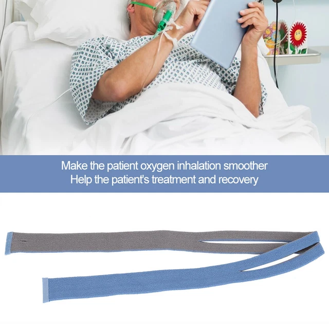 Kopfband für ResMed Air Fit P10 Atemgerät Nasenschutz Blau Nylon Polyurethan