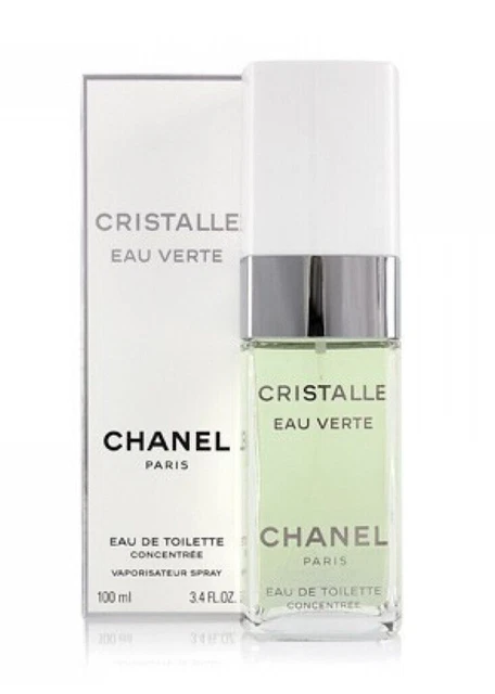 CHANEL CRISTALLE EAU Verte Eau De Toilette Concentree Spray 100ml